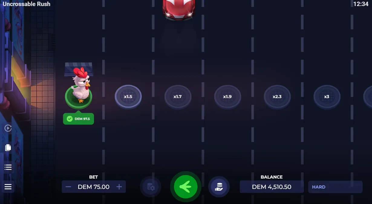 Uncrossable Rush